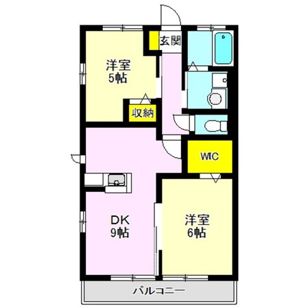 エスポワールの物件間取画像